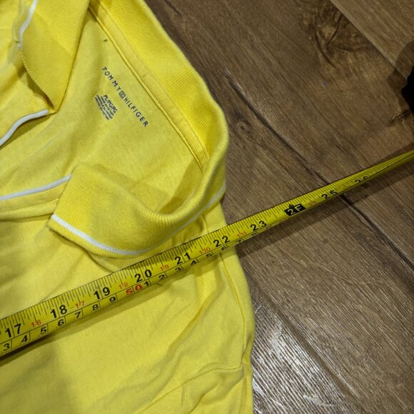 Tommy Hilfiger Women's Short Sleeve Polo Shirt With White Piping Detail - Picture 3 of 6